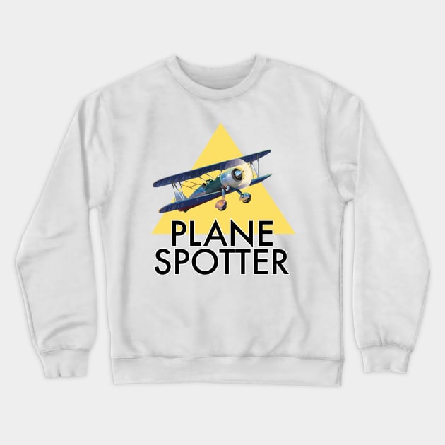 Plane Spotter Crewneck Sweatshirt by nickemporium1